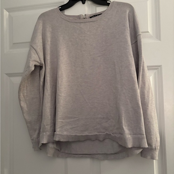 Cable & Gauge Sweaters - Cable & Gauge Light Gray Sweater